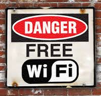 Free public wifi network dangers. Photo: Google.com